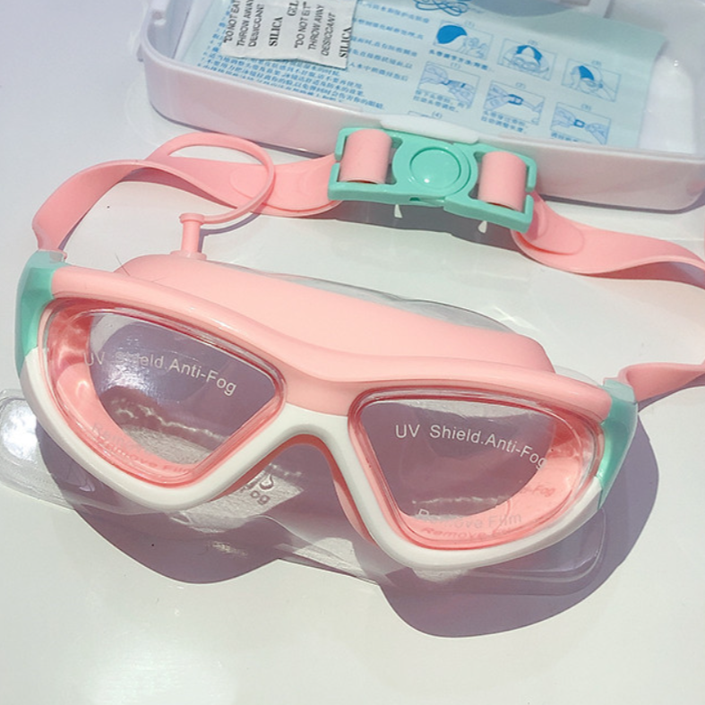 Kids Swim Goggles with Anti-Fog Feature
