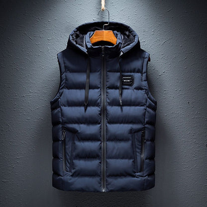 Men's Versatile Hooded Vest for Every Adventure