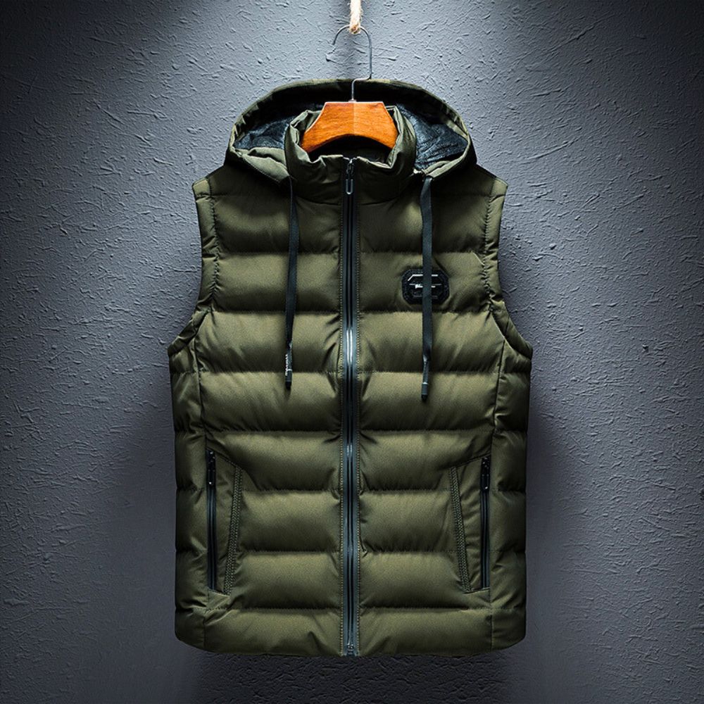 Men's Versatile Hooded Vest for Every Adventure