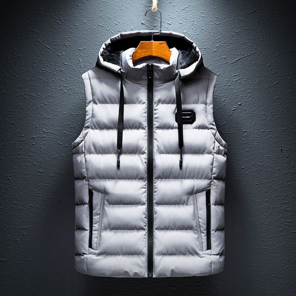 Men's Versatile Hooded Vest for Every Adventure
