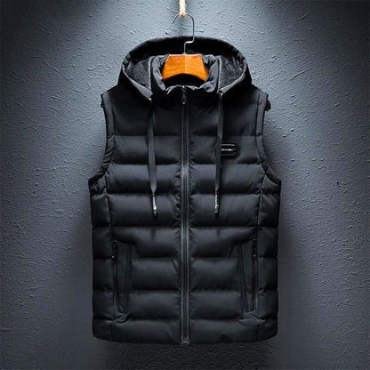 Men's Versatile Hooded Vest for Every Adventure