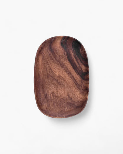 Rustic Wooden Platter Set – Natural Serving Tray for Kitchen Decor