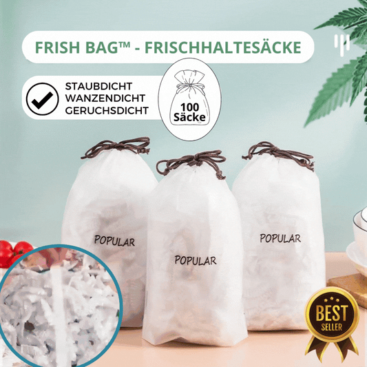 100 Bags | Fresh Food Storage Bags - Keep Your Groceries Fresh Longer!