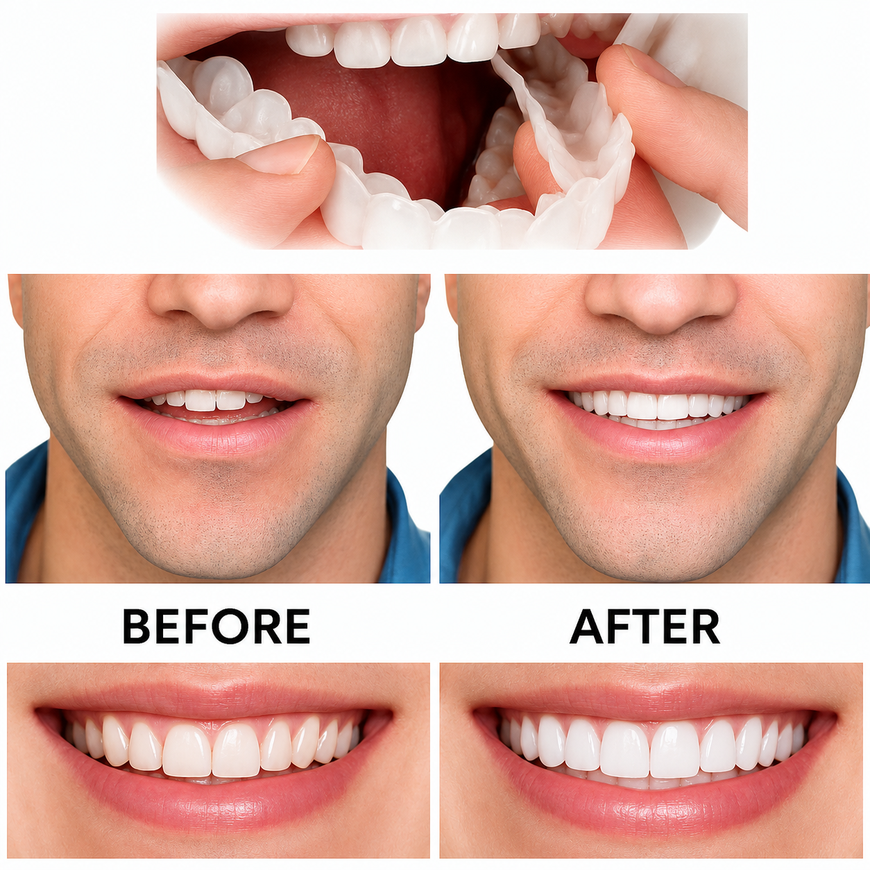 Instant Confidence Dental Prosthetic | Effortless Smile Transformation