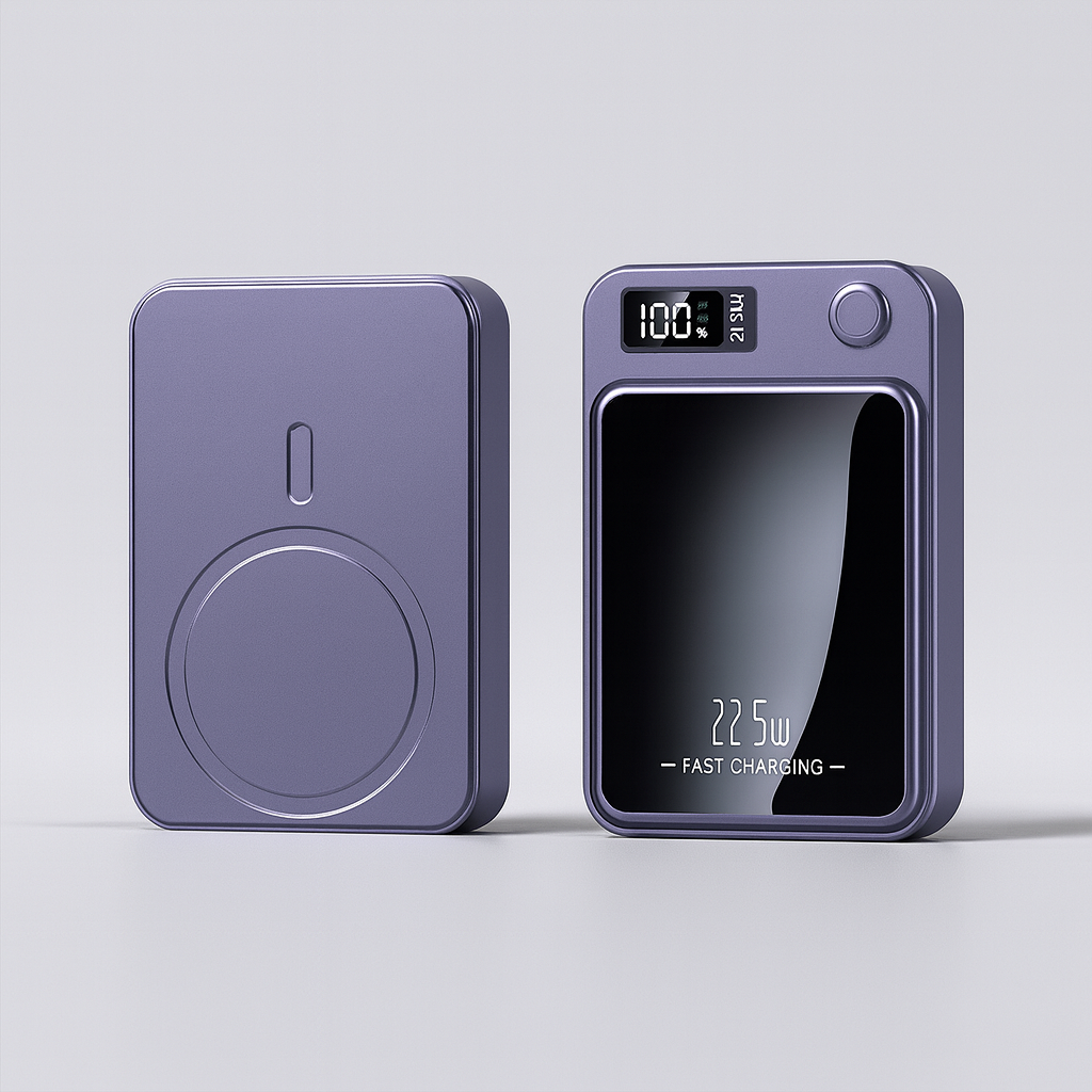 20000mAh High-Capacity Wireless Power Bank with Fast Charging