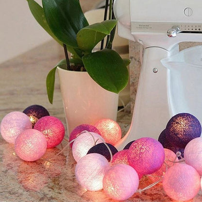 Cotton Glow Ball Swing - Multiple Color Options