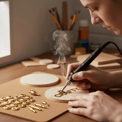 Wood Burning and Engraving Tool Set with Adjustable Features