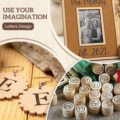 Wood Burning and Engraving Tool Set with Adjustable Features