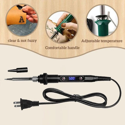 Wood Burning and Engraving Tool Set with Adjustable Features