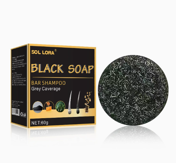 Natural Darkening Bar Shampoo for Hair