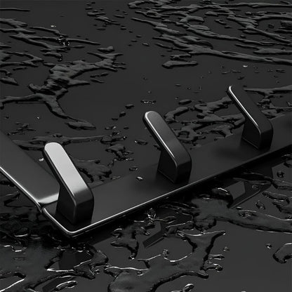Sleek 5-Hook Over-Door Storage Solution