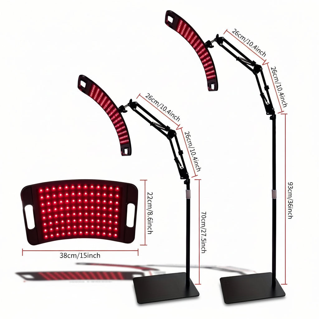 Full Body Infrared Light Therapy Lamp 660nm 850nm with Stand