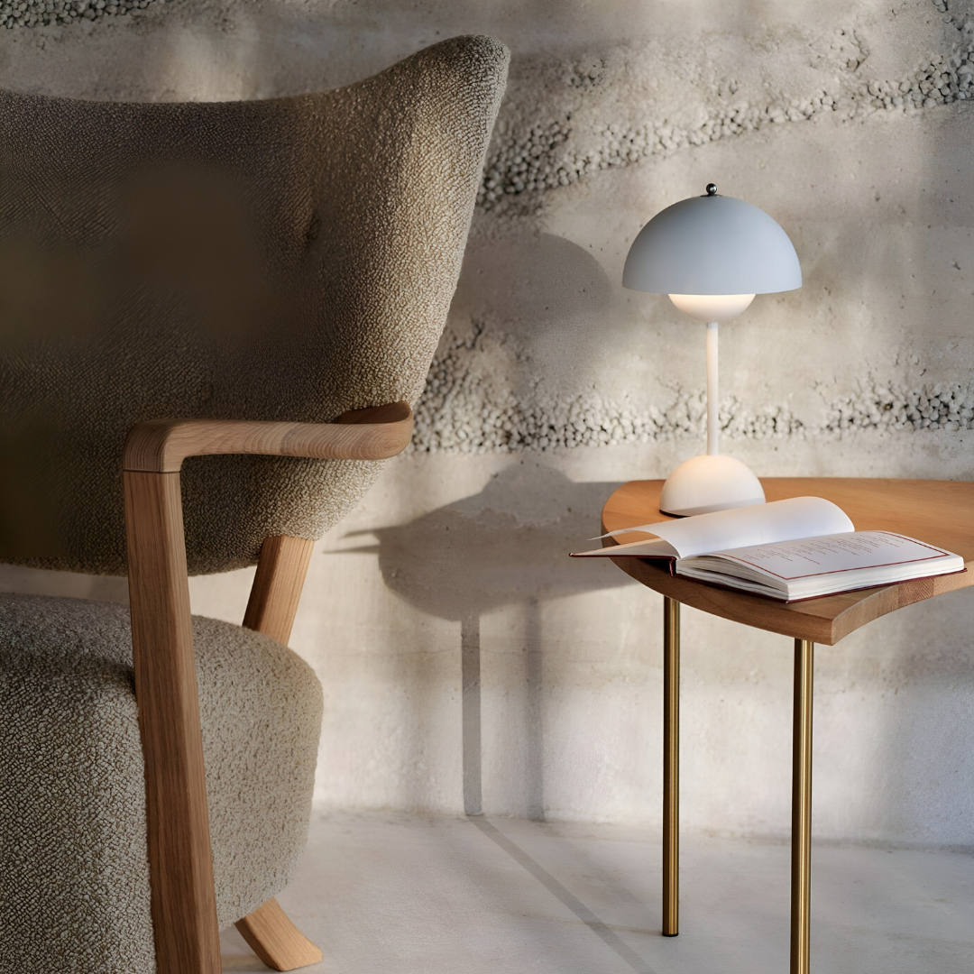 Elegant Nordic LED Desk Lamp with Dimmable Functionality