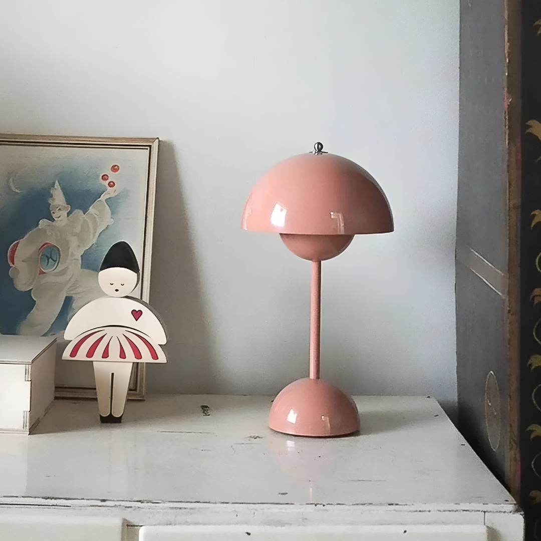 Elegant Nordic LED Desk Lamp with Dimmable Functionality