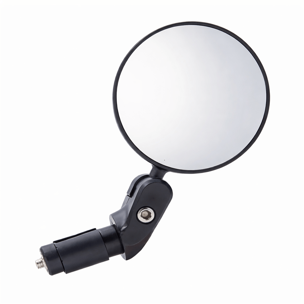 Adjustable Bicycle Rearview Mirror with Wide Angle for Enhanced Safety