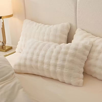 Chic Plush Pillow Cover for Ultimate Comfort