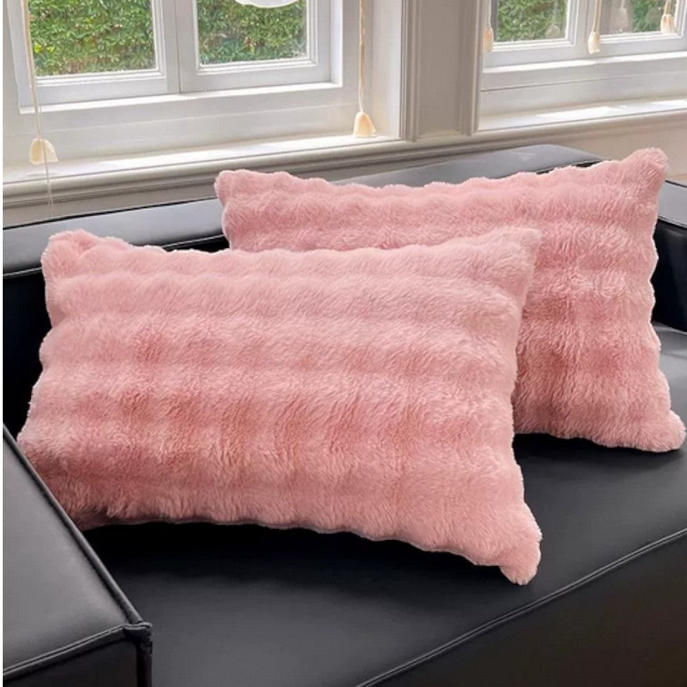 Chic Plush Pillow Cover for Ultimate Comfort