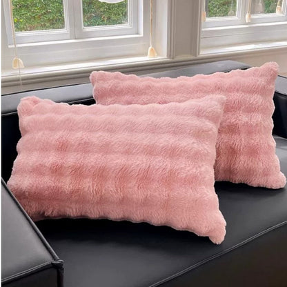 Chic Plush Pillow Cover for Ultimate Comfort