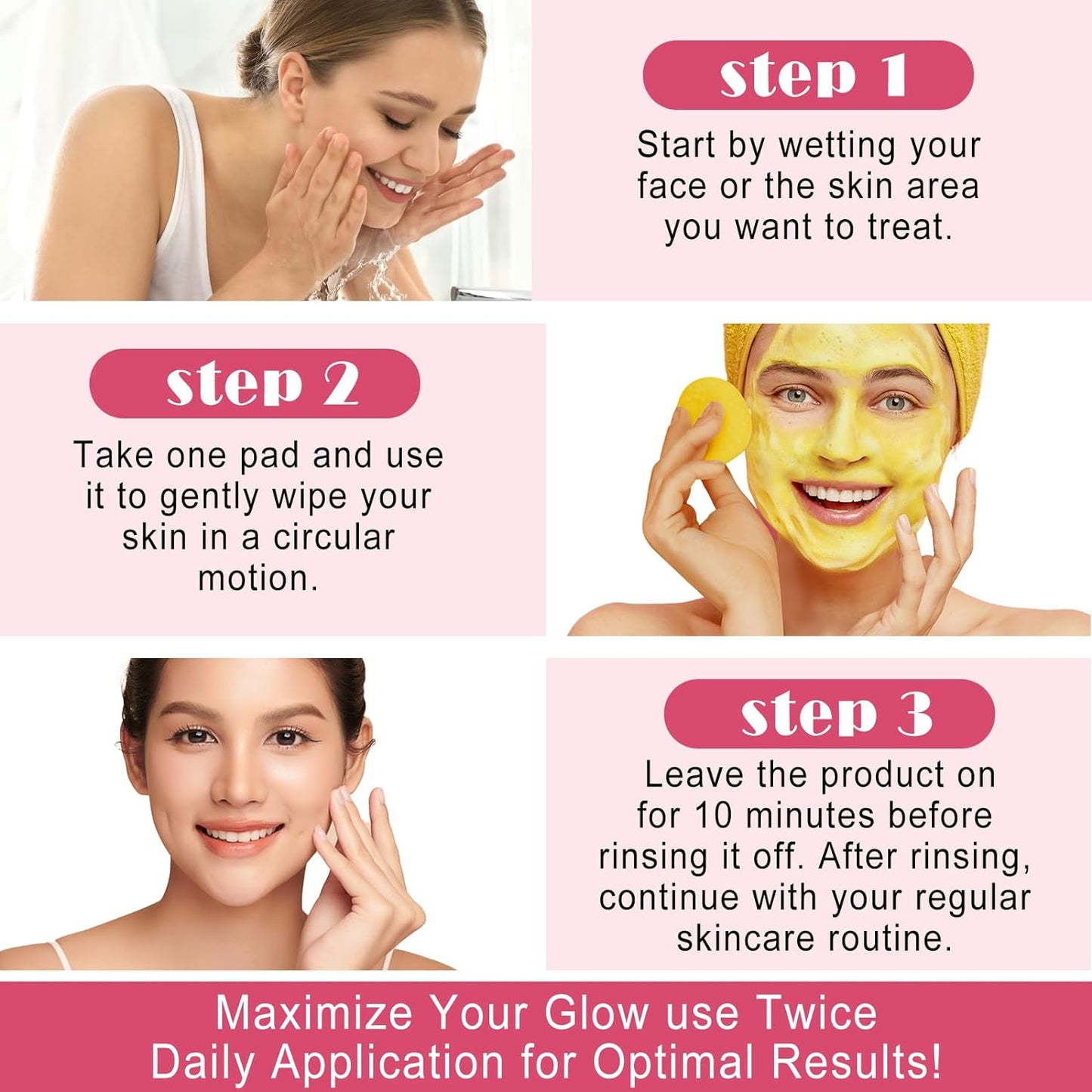 GlowBoost Pads | Turmeric and Kojic Acid Treatment