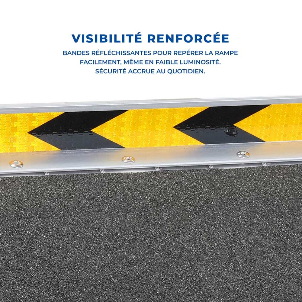 Foldable Access Ramp for Portable Use