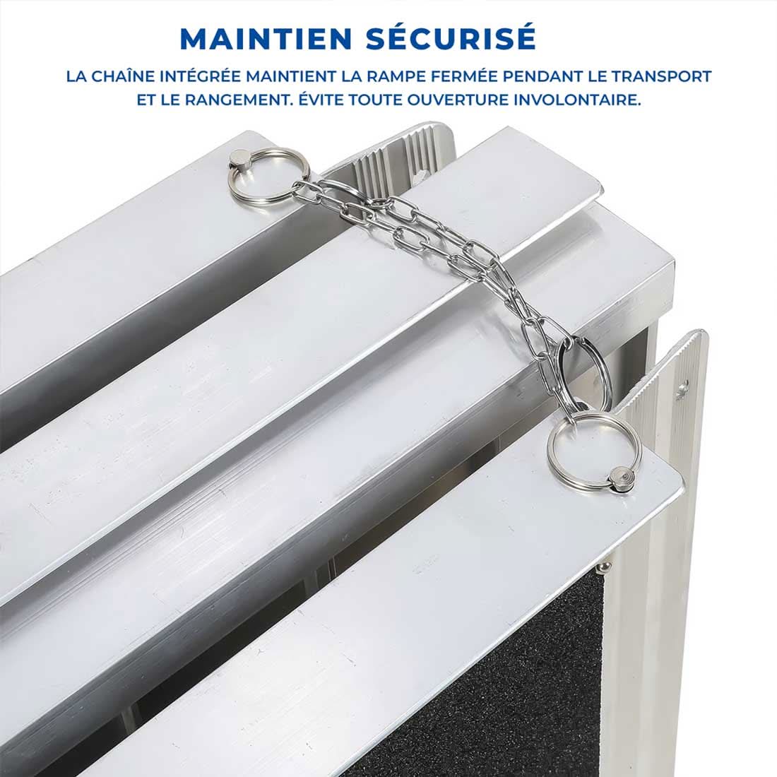 Foldable Access Ramp for Portable Use