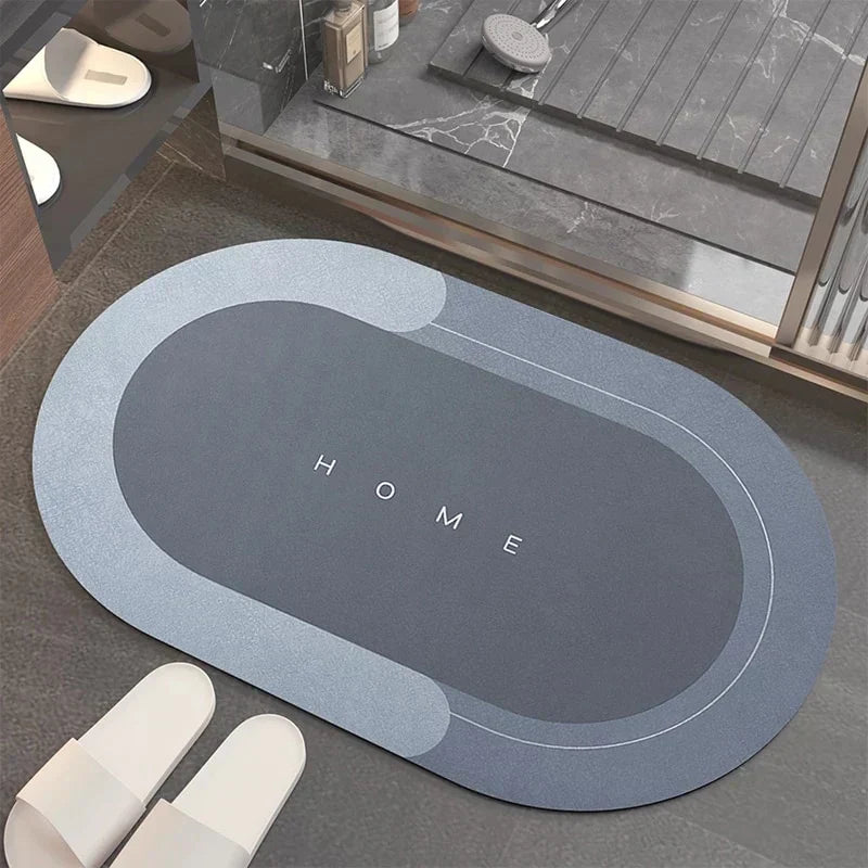 Fast-Drying Non-Slip Mat for Safer Entryways and Bathrooms