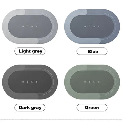 Fast-Drying Non-Slip Mat for Safer Entryways and Bathrooms