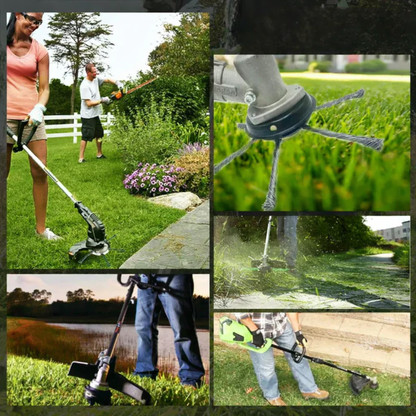 Precision Edge Trimmer | Effortless Lawn Maintenance | SpinBrush Pro