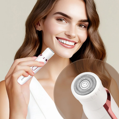 Electric Shaver with Comb and Trimmer – 4 Functions