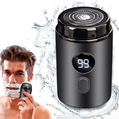 Compact Electric Shaver for Travel Use