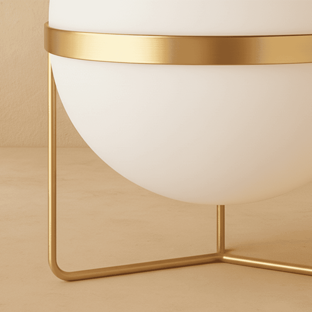 Minimalist LED Floor Lamp in Steel – Stable Lighting for Living and Bedrooms