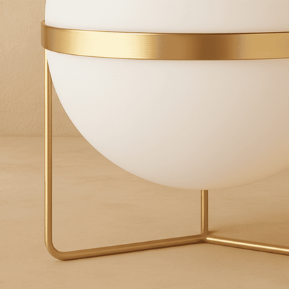Minimalist LED Floor Lamp in Steel – Stable Lighting for Living and Bedrooms