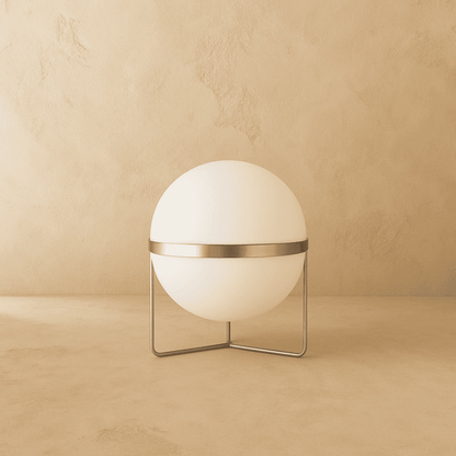 Minimalist LED Floor Lamp in Steel – Stable Lighting for Living and Bedrooms