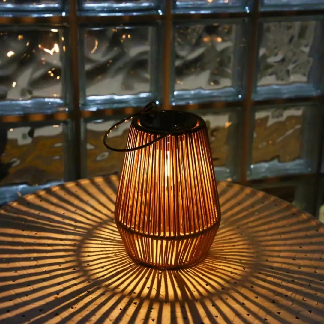 EcoGlow Lantern | Automatic LED Light for Your Outdoor Oasis