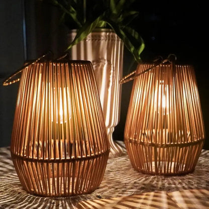 EcoGlow Lantern | Automatic LED Light for Your Outdoor Oasis