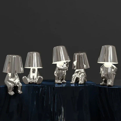 Stylish Touch-Controlled Table Lamp with Adjustable Brightness