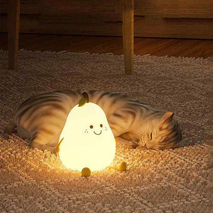 Rechargeable Pear-Shaped Night Light