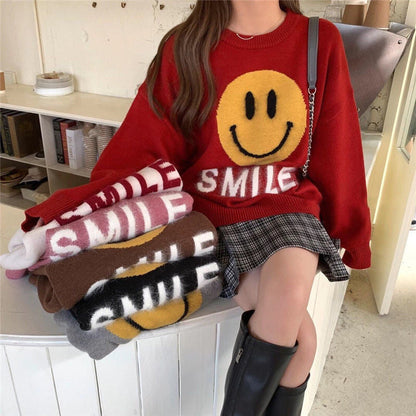 Joyful Vibes Cozy Crewneck Sweatshirt