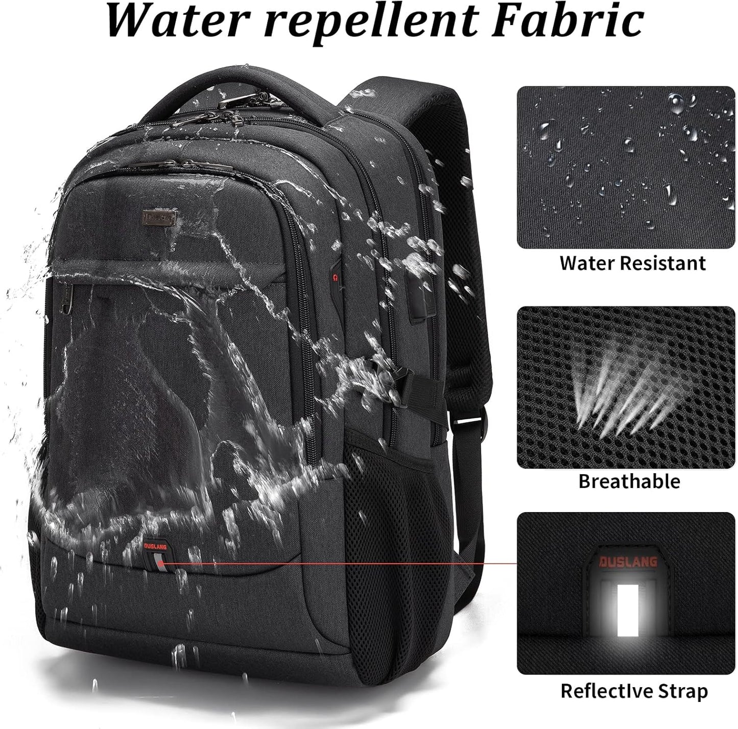 Ultimate Travel Laptop Backpack | Waterproof & Secure