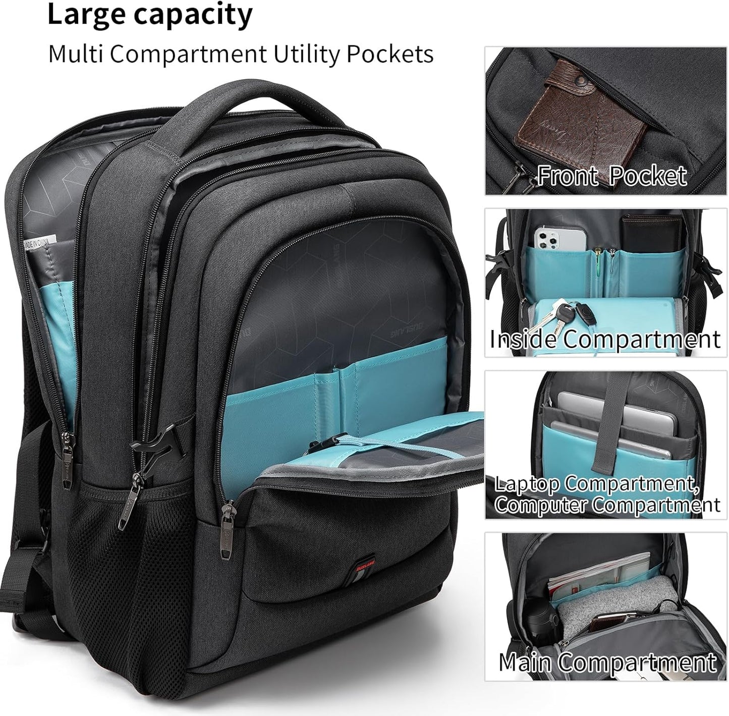 Ultimate Travel Laptop Backpack | Waterproof & Secure