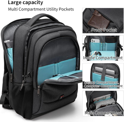 Ultimate Travel Laptop Backpack | Waterproof & Secure