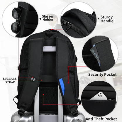 Ultimate Travel Laptop Backpack | Waterproof & Secure