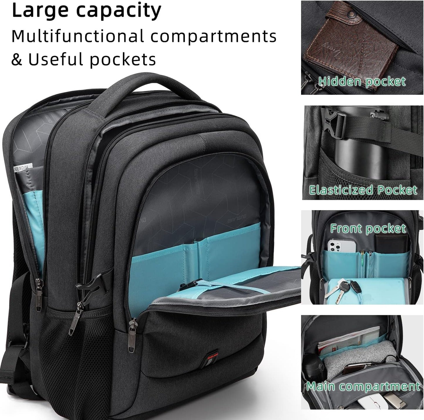 Ultimate Travel Laptop Backpack | Waterproof & Secure