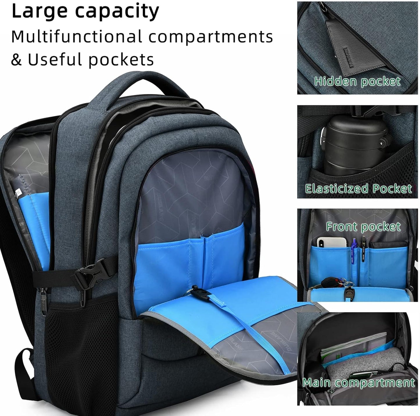 Ultimate Travel Laptop Backpack | Waterproof & Secure