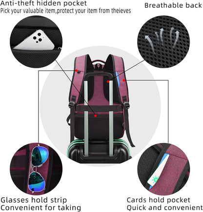 Ultimate Travel Laptop Backpack | Waterproof & Secure