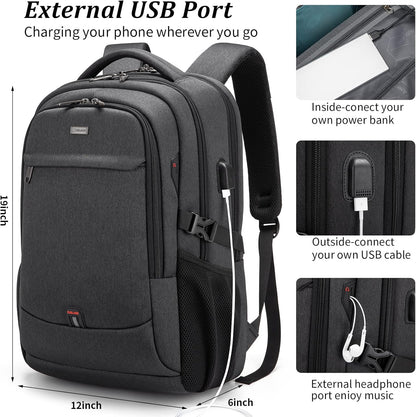 Ultimate Travel Laptop Backpack | Waterproof & Secure