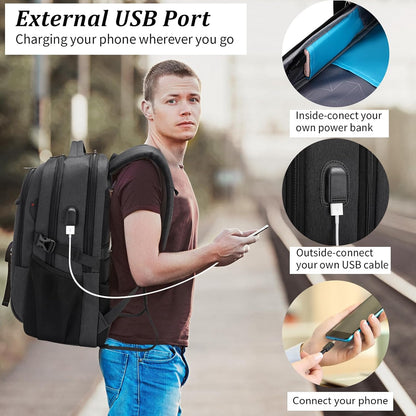 Ultimate Travel Laptop Backpack | Waterproof & Secure