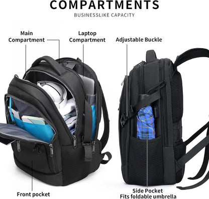 Ultimate Travel Laptop Backpack | Waterproof & Secure