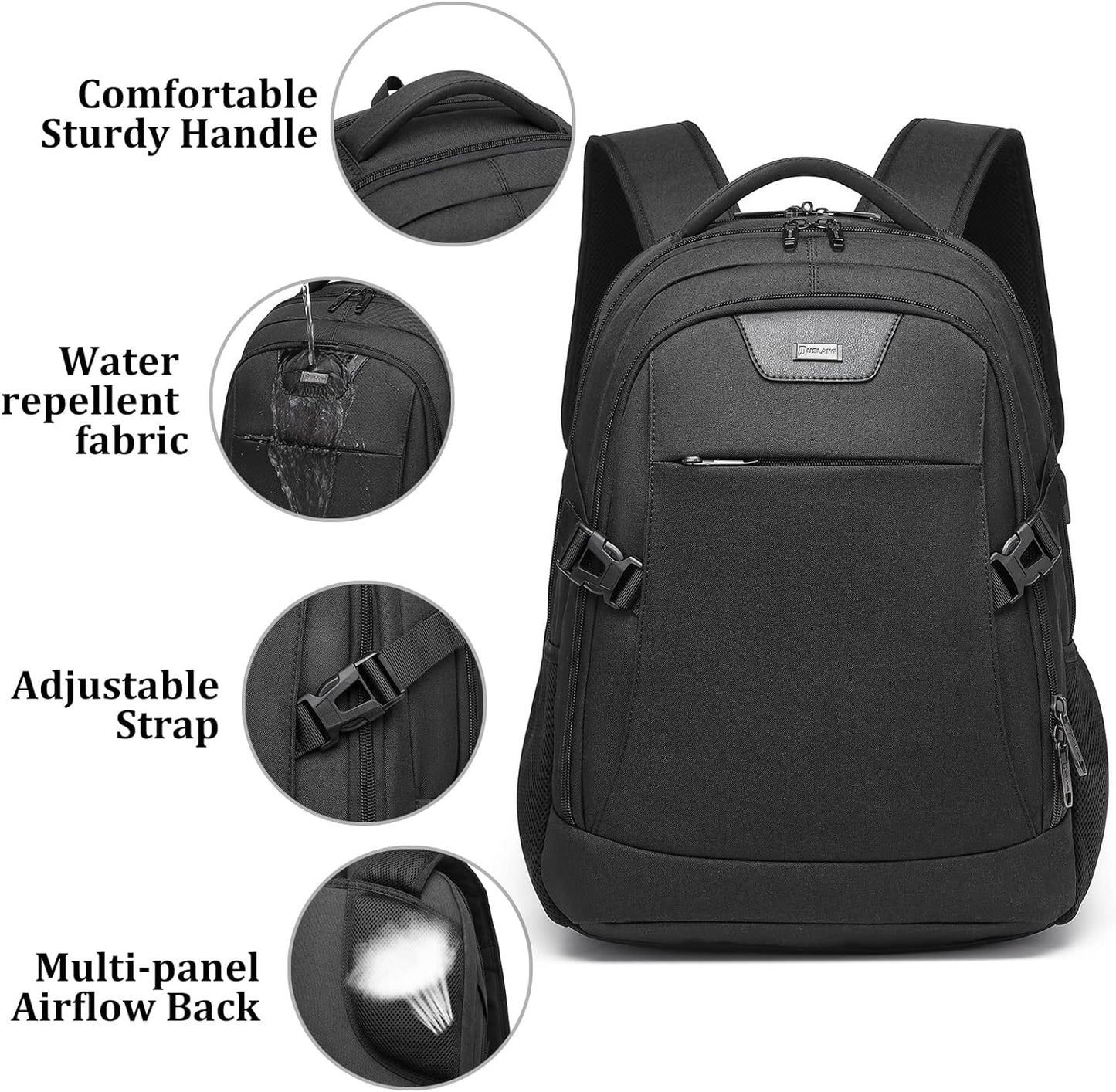 Ultimate Travel Laptop Backpack | Waterproof & Secure
