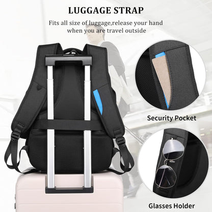 Ultimate Travel Laptop Backpack | Waterproof & Secure
